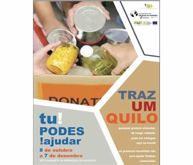 Projeto Voluntariado: "Traz um Quilo"!